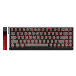 Teclado para Juegos MADLIONS MAD68 PRO con Carcasa de Aluminio, Interruptores Magnéticos, Respuesta Rápida de 8000Hz, Efecto Hall de 0.1mm, Mecánico, 68 Teclas, RGB - Product Image 6
