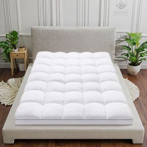 Nệm <span class=keywords><strong>Topper</strong></span> Vua Kích thước thêm dày 8-21 inch sâu Pocket Bìa bảo vệ làm mát overfilled thay thế Điền - Product Image 1