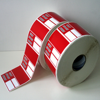 Étiquettes personnalisées imprimées en rouleau, autocollants, machine d'impression offset, film de laminage OEM, emballage, impression d'autocollants imperméables, CMJN