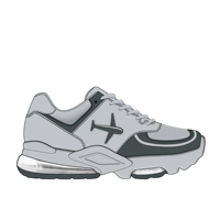 Chaussures de sport respirantes en maille pour hommes, conçues sur mesure, à semelle épaisse, tendance et décontractées pour la marche