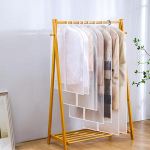 Funda Protectora Transparente de PVC Ecológica para Trajes y Abrigos, con Cierre de <span class=keywords><strong>Cremallera</strong></span>, para Guardar Prendas, Uso en Tiendas y Hogar - Product Image 4