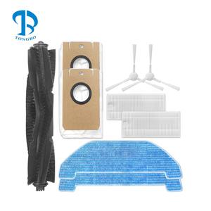 Ajustement pour <span class=keywords><strong>Neabot</strong></span> NoMo <span class=keywords><strong>Q11</strong></span> Robot aspirateur pièces accessoires brosse latérale principale HEPA filtre vadrouille tampon sac à poussière remplacement - Product Image 1