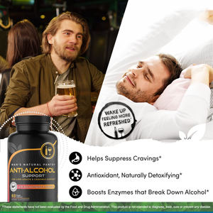 OEM 500 100% tanaman alami anti-alkohol mabuk mencegah kapsul susu Thistle Liver Detox membersihkan mendukung Organ kesehatan Gut - Product Image 5