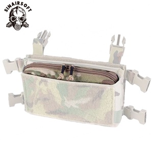 Chaleco Táctico MK3 MK4 con Bolsillos de Cremallera para Chasis, Cubierta Doble con Cremallera, Accesorios para Chaleco de Caza - Product Image 2