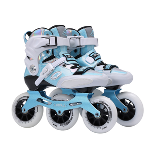 Kingfun PAPAYA Jointly Gt9 Patins à roulettes de compétition professionnels pour adultes, avec coque en cuir et fibre de carbone, roues en PU pour freestyle, haute performance - Product Image 1