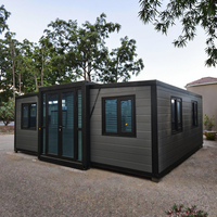 Vente directe de maison préfabriquée extensible en conteneur de 20 pieds et 40 pieds avec cuisine, prix de luxe, maison mobile extensible en conteneur
