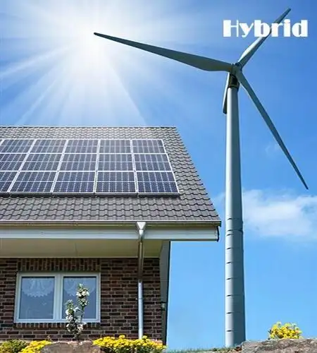 Alta eficiencia 3KW 5KW 10KW 20KW red híbrido solar del viento de sistema de energía