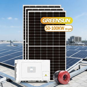 2026 Gran Venta de Alta Calidad: Kit Completo de Paneles Solares de 50kW, 100kW, 200kW, 500kW, 1MW para Sistema Solar Conectado a Red con <span class=keywords><strong>Inversor</strong></span> Deye <span class=keywords><strong>Solis</strong></span> - Product Image 1