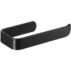 Shu Zheng Wall Mounted <b>Paper</b> Towel Holder Black Punch Free Rectangle Design For <b>Kitchen</b> Storage - Product Image 5