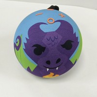 Haut-parleur Bluetooth portable de poche en tissu à motif de dessin animé, mini haut-parleur audio extérieur sans fil TWS avec basses puissantes, idéal comme cadeau