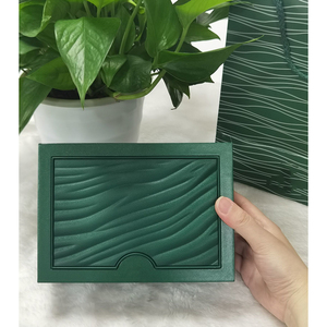 Single Watch Storage Box with Full Accessories, Luxury Green Watch Case with Soft Lining & <b>Matching</b> Outer Box - Product Image 4