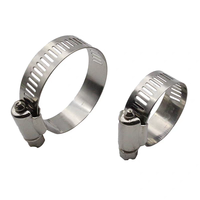 Collier de serrage sanitaire en acier inoxydable 304, plage de serrage réglable de 20 à 100 mm pour fixation de tuyaux alimentaires