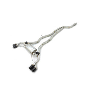 Tubo de escape con válvula Valvetronic de acero inoxidable para coche, para <span class=keywords><strong>BMW</strong></span> X3 G01 <span class=keywords><strong>X4</strong></span> G02 <span class=keywords><strong>M40I</strong></span> B58 - Product Image 1