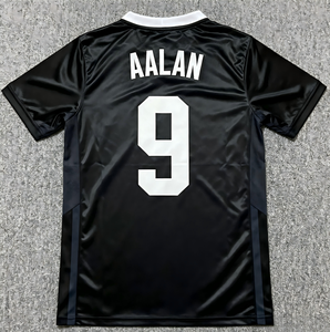 批发足球服PSGES Ramoses #9 Diy足球服白色足球服Degenbarelees #10 2425复古足球服 - Product Image 4