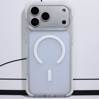Coque de téléphone magnétique 2-en-1 en gros pour iPhone 18 Pro Max, pare-chocs coloré transparent antichoc pour iPhone 17 16 15 14 13 12 11