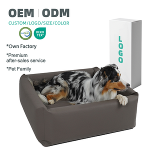 Fabrika Özel Üretim Rahat Ortopedik Memory Foam Evcil Hayvan Köpek Yatağı Köpek Kulübesi Çıkarılabilir Yıkanabilir Su Geçirmez Kılıf - Product Image 1