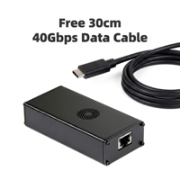 Adaptador de Red USB a Ethernet THUNDERBOLT 10GbE para Uso Externo en Portátiles, Disponible en Stock