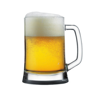 Canecas de cerveja personalizadas com alça, grande estoque de produtos vidreiros de 650ml 22oz, preço justo - Product Image 6