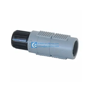 Suppliers PLC1G023010 Circular Connector 10 Position PL Series Receptacle Female Sockets Solder Cup PLC1G02-3010 Black Gray