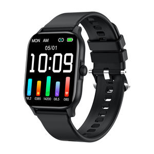 DF M1 Full Touch BT Appel Étanche Mode Poignet Relojes Montres Intelligentes Sport <span class=keywords><strong>Podomètre</strong></span> Fréquence Cardiaque Smartwatch pour Hommes Femmes - Product Image 2