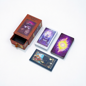 Cartes de tarot Angel, jeu de cartes en papier, boîte de 7 x 12 pouces, édition anglaise originale, cadeau de divination - Product Image 1