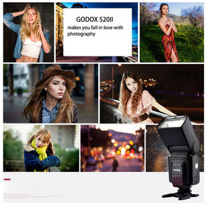 Godox TT520II Appareil photo avec signal sans fil 433 MHz intégré + déclencheur flash, piles AA, 32 canaux pour //<span class=keywords><strong>Pentax</strong></span>/Olympus - Product Image 4
