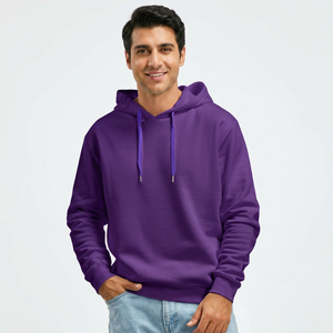 Sweat-shirt unisexe en coton épais avec logo brodé, élégant et durable, pour toutes les saisons - Product Image 1