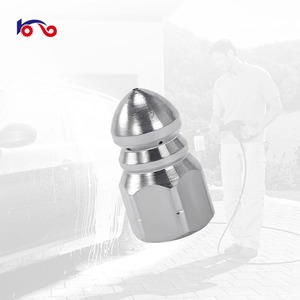 Boquilla de Alcantarillado de Conexión Rápida de Acero Inoxidable, Limpieza y Desatasco Eficientes, Accesorio para Lavadora de Autos y Tuberías de Alcantarillado - Product Image 5