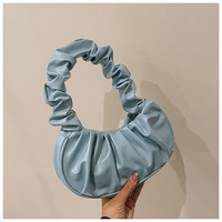 Bestseller Damenhandtasche aus PU-Leder, Bunte Wolkentasche, Modische Einkaufstasche