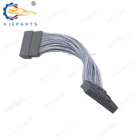 Cable de Extensión para Decodificador de Video de Auto, Arnés de Cableado de 32 Pines, Conectores OEM Macho y Hembra, Cable de Señal para Hondas