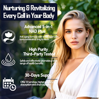Complexe NAD Plus, gouttes liquides de resvératrol, produit de beauté oral pour adultes, stimulant énergétique et pour la santé de la peau, non destiné aux femmes enceintes