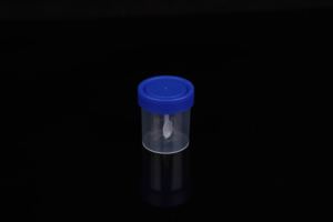 Gobelets d'échantillon en plastique gobelet de conteneur de spécimen de tabouret imprimé personnalisé - Product Image 3