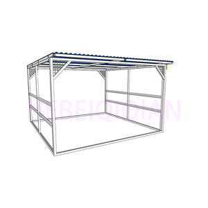 Facile smontare le stalle portatili del cavallo delle stalle <span class=keywords><strong>con</strong></span> la <span class=keywords><strong>stalla</strong></span> temporanea del cavallo del tetto su misura 6ft 7ft 8ft - Product Image 6