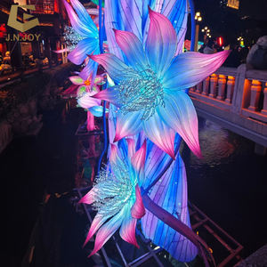 <span class=keywords><strong>Linterna</strong></span> <span class=keywords><strong>de</strong></span> Seda con Tema <span class=keywords><strong>de</strong></span> Mitología <span class=keywords><strong>de</strong></span> la Cultura China, Impermeable, Modelo SGL74, para el Festival del Fénix, para Parques - Product Image 2