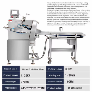 Kessler Commercial Deli Slicer with Motor for Supermarket Automatic Cooked <strong>Meat</strong> <strong>Slicing</strong> <strong>Machine</strong> High Capacity for Ham Roast Beef - Product Image 5