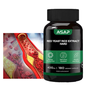 Cápsulas de Extracto de Arroz de Levadura Roja OEM ASAP, Coq10, Apoya la Salud, Suplemento, Cápsulas Duras de Extracto de Arroz de Levadura Roja - Product Image 3