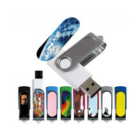 Memoria USB 2.0 de Alta Velocidad, Metálica, Personalizable con Sublimación, Regalo Corporativo