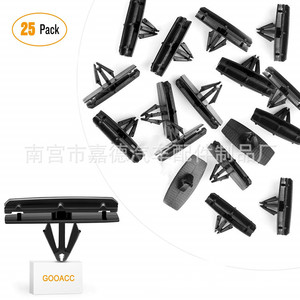 Plastic Retaining <b>Clips</b> For Chrysler Jeep Liberty Fenders 12.6x14.5x22 Mm D235 Replacement Repair Auto Fastener - Product Image 2