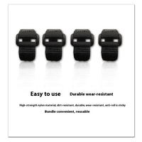 Sangles de fixation écologiques personnalisées pour chaussures - Bande de câble auto-agrippante robuste en polyester/nylon