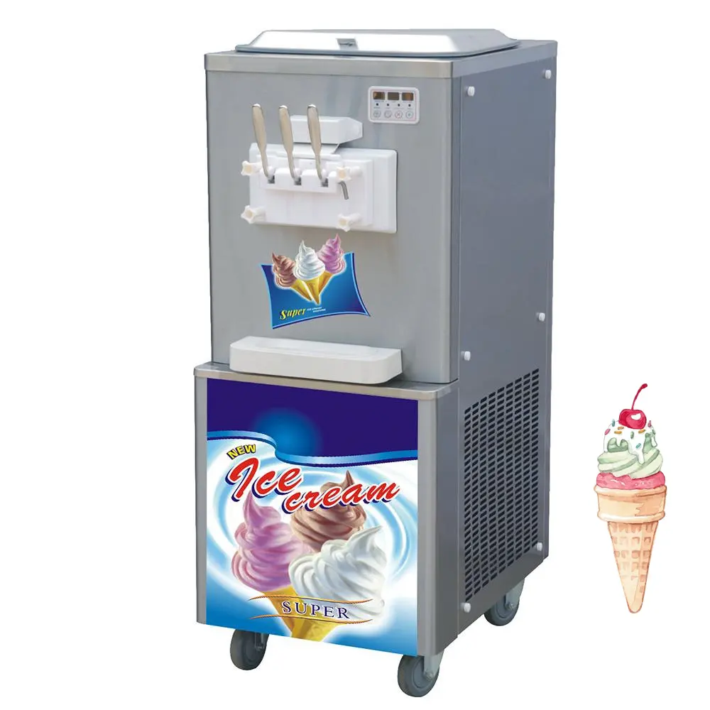 Китайский роскошный промышленный новый дизайн, Коммерческий торговый большой электрический аппарат для мороженого, распродажа
