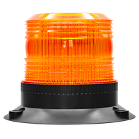 Lampe de signalisation LED clignotante automatique, 40 LED SMD 5730, couvercle et base en PC, fixation magnétique, connecteur allume-cigare