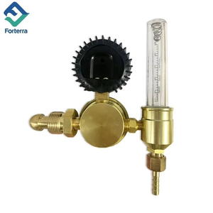 Regulador de argón de latón de alta calidad Calentador de <span class=keywords><strong>CO2</strong></span> de argón de soldadura de Gas de flujo del fabricante con caudalímetro - Product Image 2