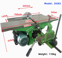 Raboteuse et Dégauchisseuse 3-en-1 avec Table à Mortaiser – Machine à Bois Combinée Multifonctionnelle
