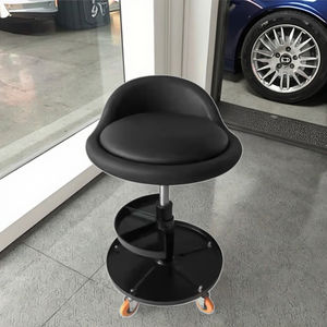 Creeper de réparation de voiture Mobile à hauteur réglable professionnel Rotation à 360 degrés <span class=keywords><strong>Double</strong></span> outil rouleau équipement de réparation de carrosserie sur chenilles - Product Image 2