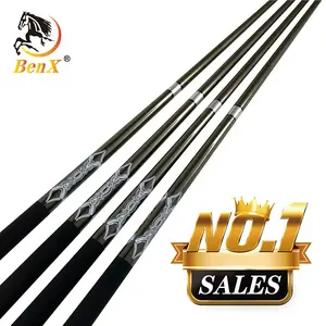 Carbon fiber Pool cue 13mm cue tip 1/2 style factory direct sale cue stick