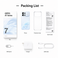 Teléfono Inteligente OPPO A7 Pro Max 5G Octa Core, 10000mAh, Carga Rápida SuperVOOC de 80W, NFC para Tipo-C 5.1, Android 15, ColorOS 16.0