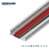 Hdmann CE ISO Chemin de câbles en PRV ignifuge pour la gestion électrique des tunnels de métro et des infrastructures ferroviaires