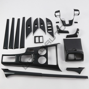 WZXD Cache-bouton de commande des phares en fibre de carbone pour voiture, accessoires intérieurs 2024 pour Fortuner pour Rocco - Product Image 6