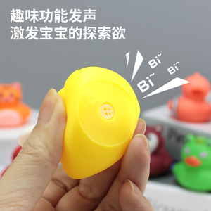 Pato de Goma de PVC Personalizado de 2 Pulgadas, Juguete de Baño Flotante con Sonido, Logotipo Personalizado, Venta al por Mayor para Bebés y Niños - Product Image 3
