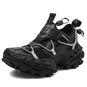 Zapatillas Deportivas de Invierno de Alta Calidad, Retro, para Caminar, Antideslizantes, con Cierre de Cremallera, Punta Cerrada, Transpirables, de Malla de Algodón - Product Image 1